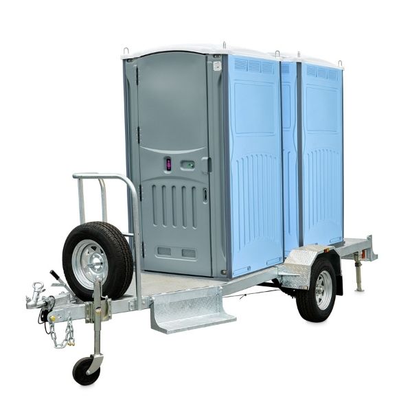 Double Trailer - Portable Toilet Trailers for Sale
